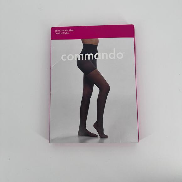 Commando The Essential Sheer Control Tights Sz Large - Picture 1 of 4